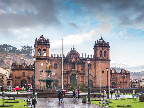 Rainy day in Cusco