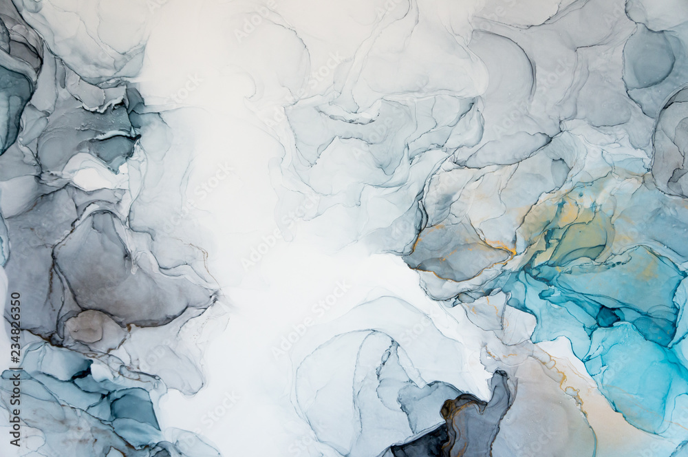 Ink, paint, abstract. Closeup of the painting. Colorful abstract painting background. Highly-textured oil paint. High quality details. Brown, gray, white, sky blue, sky blue, green, ultramarine. Ink, paint, abstract. Closeup of the painting. Colorful abstract painting background. Highly-textured oil paint. High quality details. Brown, gray, white, sky blue, sky blue, green, ultramarine.