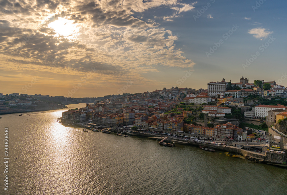 Portugal #048 - The Douro River in the direction to Porto - captured from Gaia