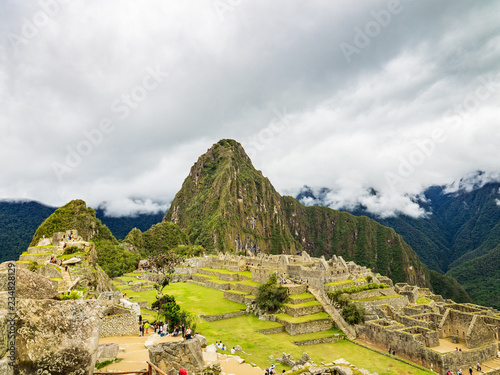 Machu Picchu citadel view