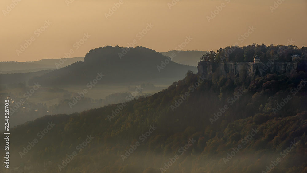 foggy morning on the fortress - Nebliger Morgen auf der Festung foggy morning on the fortress - Nebliger Morgen auf der Festung