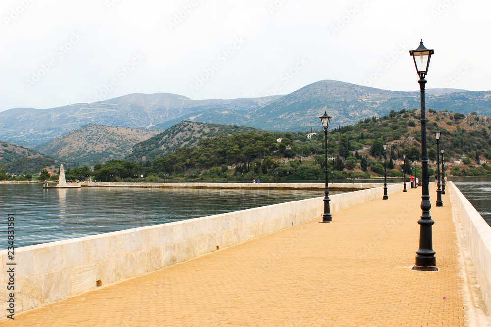 Bridge in Argostoli,Kefalonia,greece
