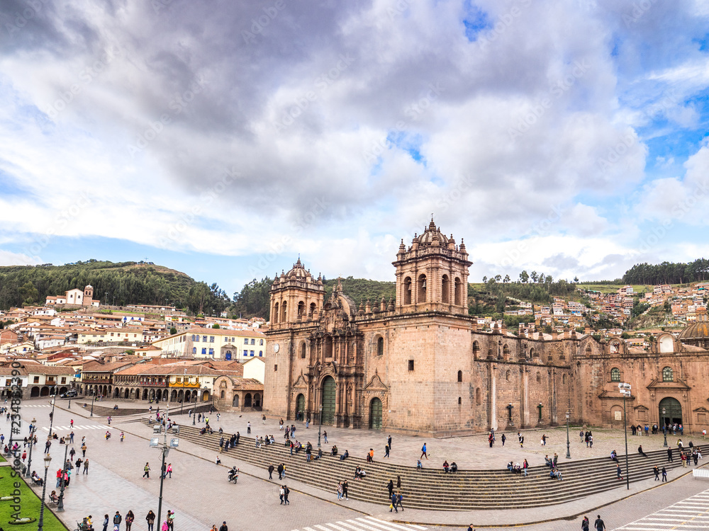 The Cathedral and Plaza de Armas of Cusco