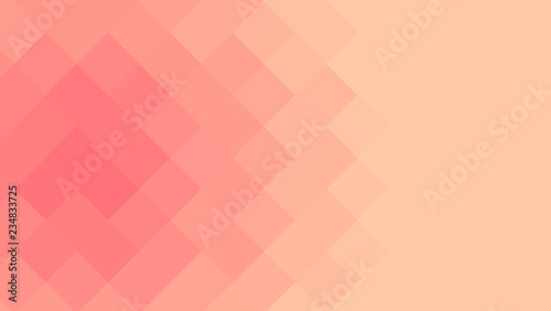 Abstract neon pink and red background. Rectangular geometric pattern. Mosaic. Abstract vector illustration, horizontal