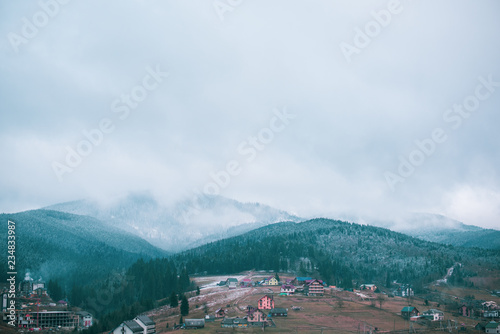 Adventure time, mountains view, Europe countryside