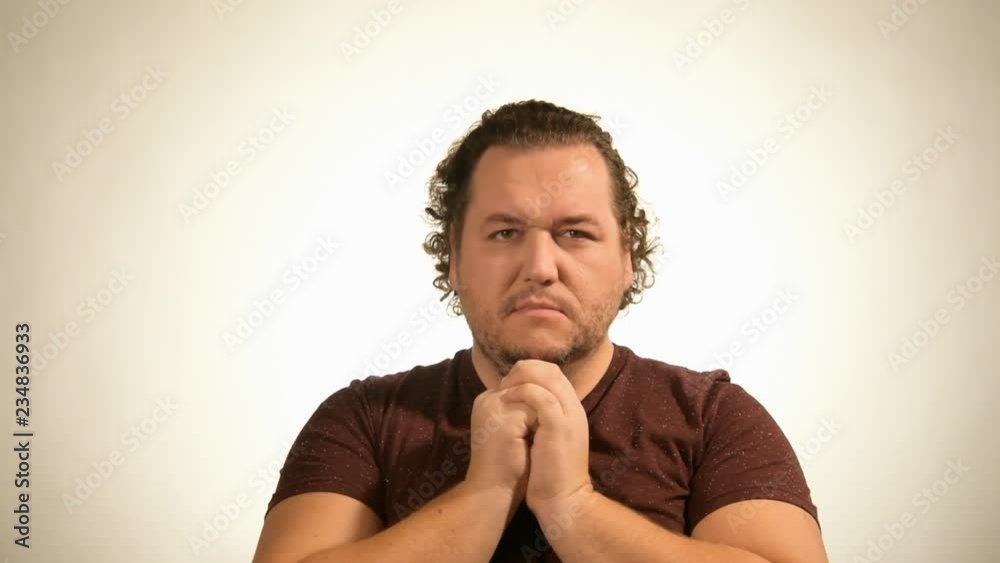 Headache. Upset man and problems. Headache. Upset man and problems.