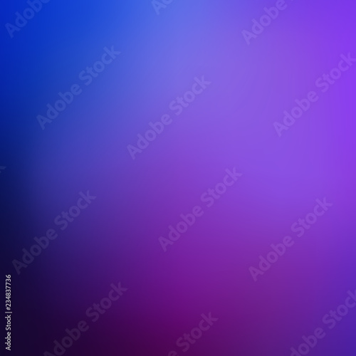 Abstract background. Blurred  dark blue and purple backdrop. Smooth banner template. Easy editable soft colored vector illustration. Mesh gradient