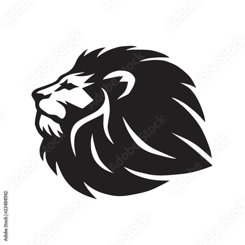Wallpaper Mural Wild Lion Head Vector Icon Logo Template Torontodigital.ca
