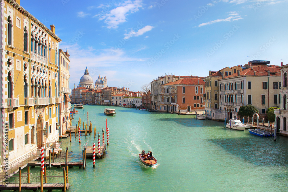 Venice cityscape, water canals