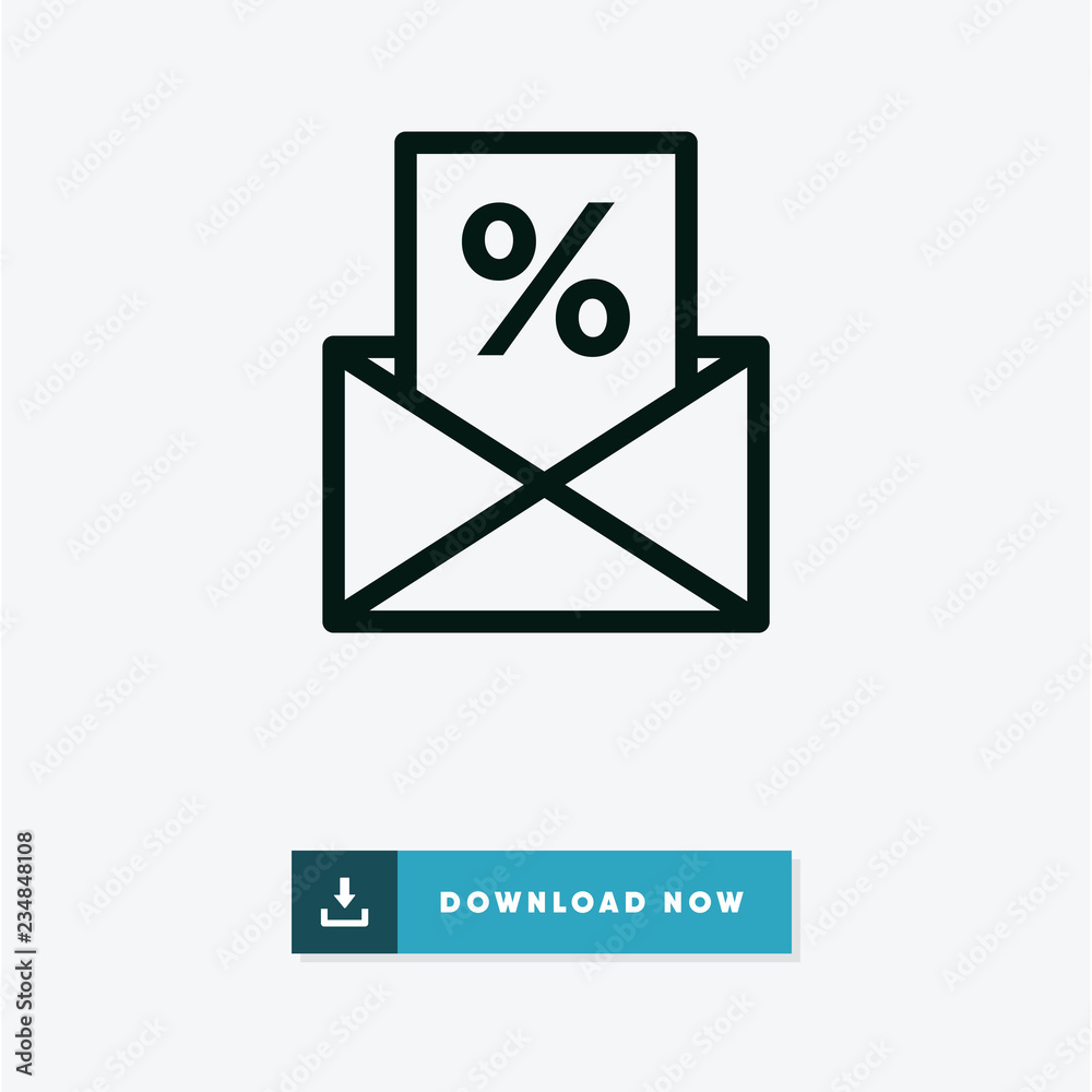 Letter vector icon Letter vector icon