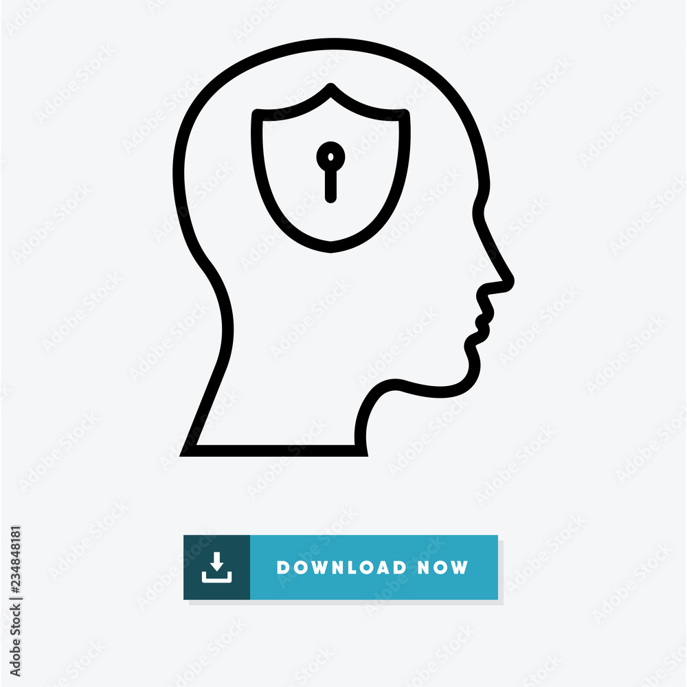 Secret vector icon