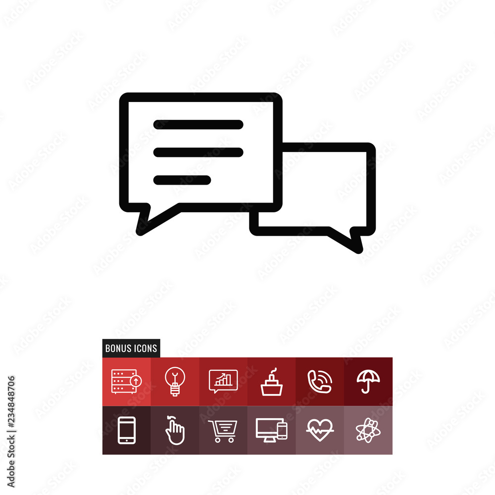 Communications vector icon Communications vector icon