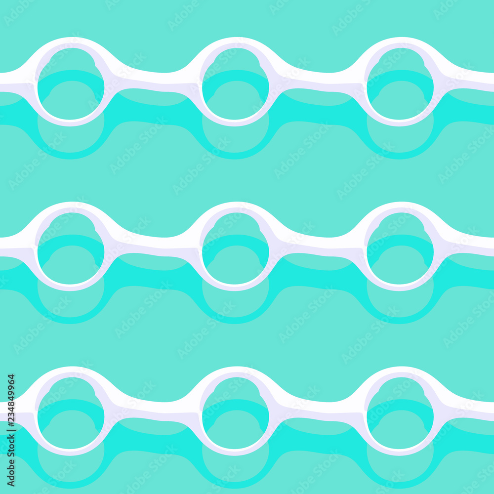 Seamless pattern background with multi-colored lines and circles. Seamless pattern background with multi-colored lines and circles.