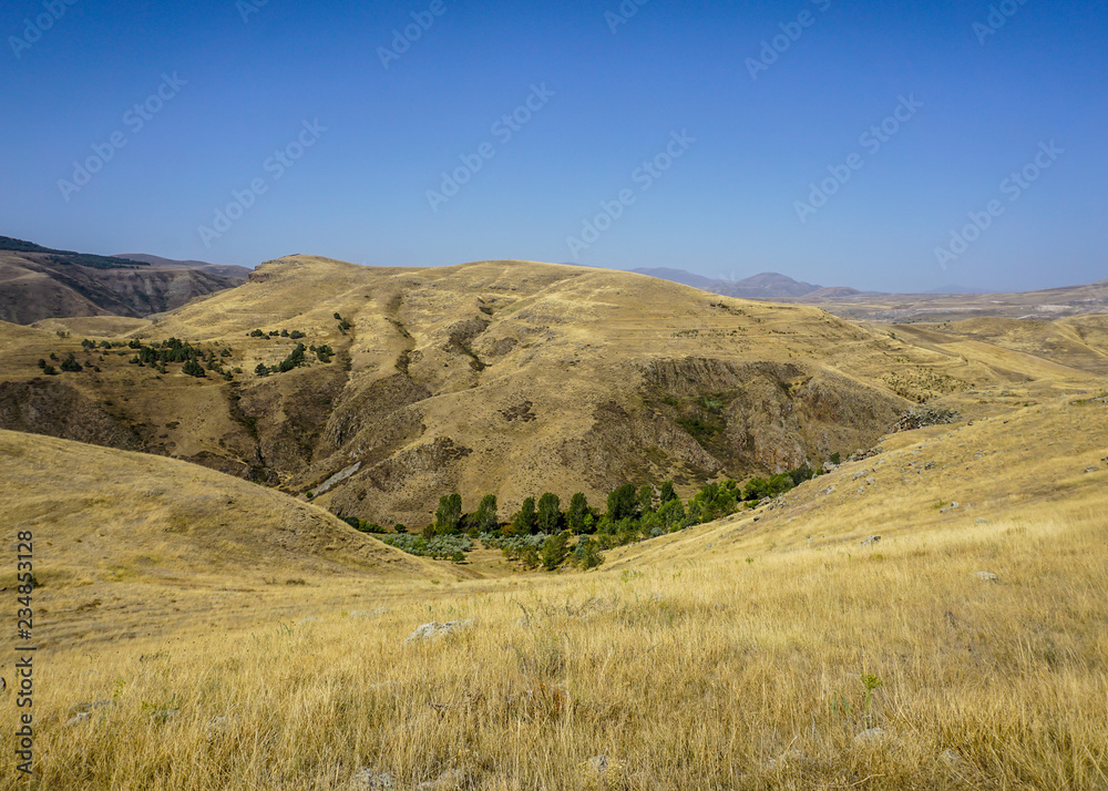 Obraz premium Sisian Landscape Steppe
