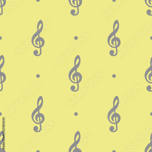 Treble clef, notes. Music. Background.