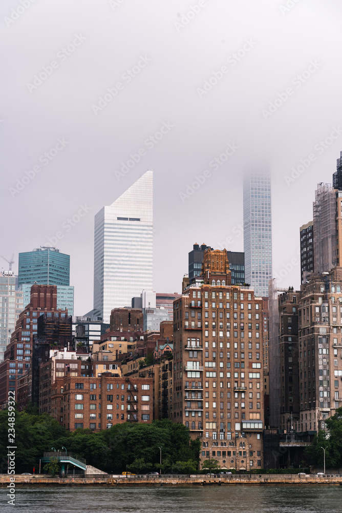 Skyline of Midtown of New York City