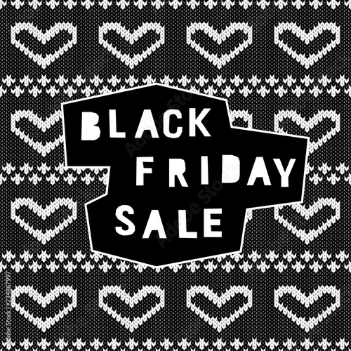 Black friday sale event theme. Abstract black friday pattern background for design shop advertising, market card, party invitation, poster, t shirt, modern web banner etc.