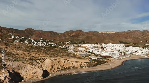 Las Negras village in Cape Gata Almeria Spain