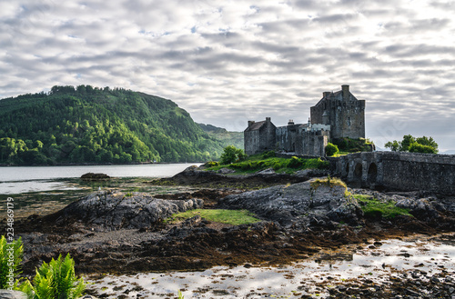 Eilean Donan Castle situated near Isle of Skye  Scotland  UK