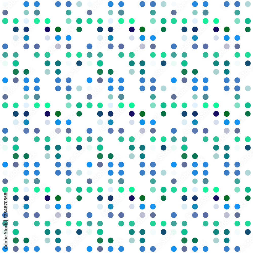 Seamless abstract pattern background with a variety of colored circles. Seamless abstract pattern background with a variety of colored circles.