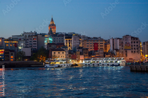 city of istanbul at night