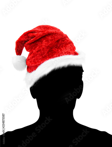 Hipster Weihnachtsmann