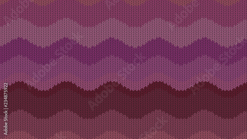 Background with a knitted texture, imitation of wool. Multicolored diverse lines.