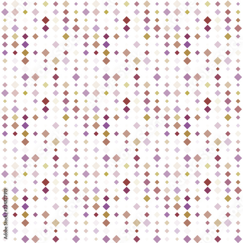 Abstract seamless pattern background with multicolored various rhombuses.