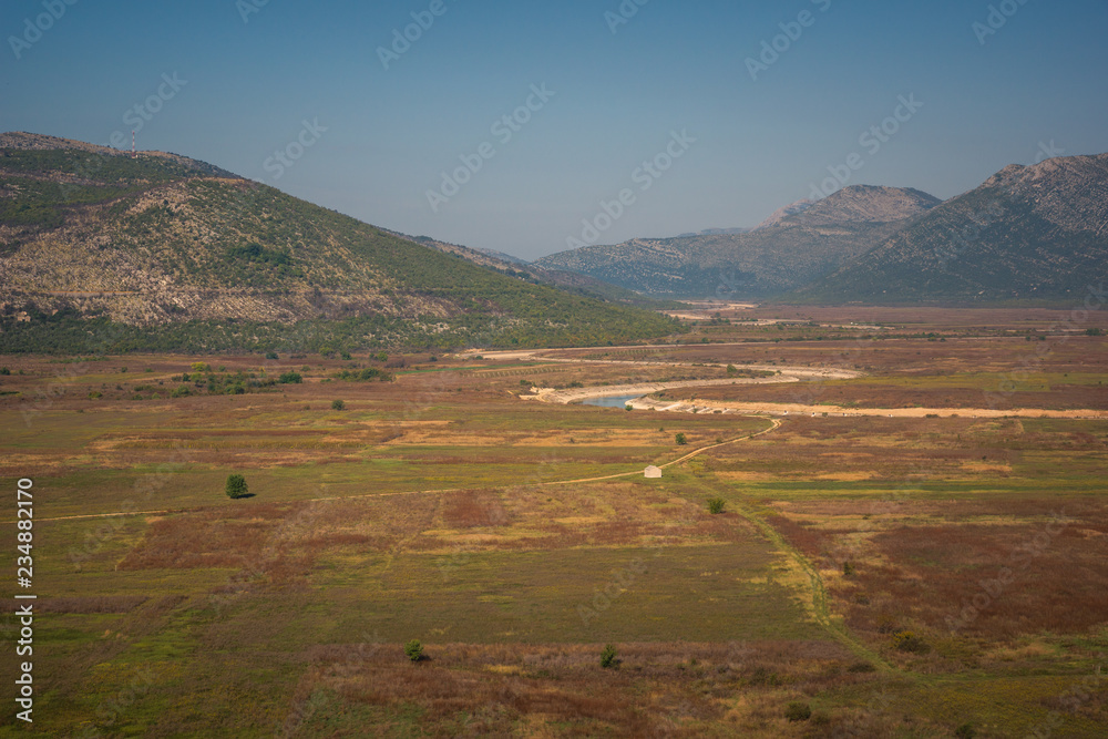 Popovo field in Dinaric mountains, Bosnia and Hercegovina