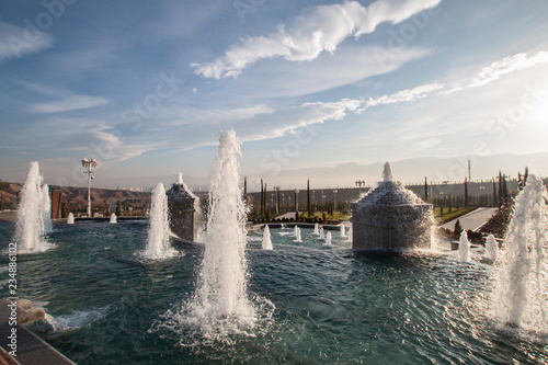 Fountains, Ashgabat, Turkmenistan 