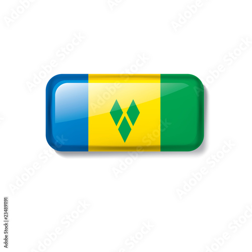 Free Download Saint Vincent and the Grenadines flag, vector illustration on a white background - GFXLoad