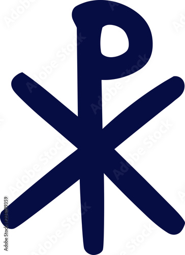 Christian Chi Rho Symbol