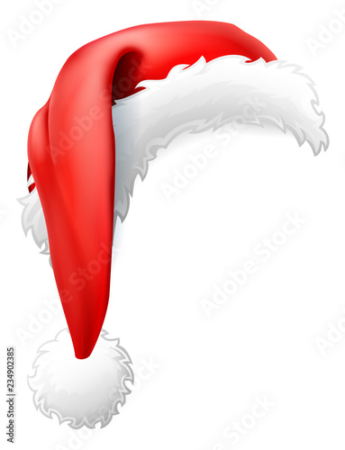  A Santa Claus Christmas hat cartoon design element graphic photo
