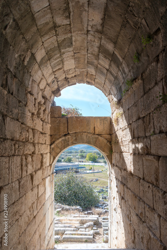 Miletus  founded by the Greeks on the coast of Asia Minor.