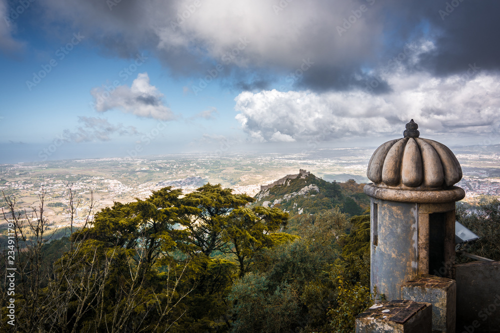 Le château des Maures (Castelo dos Mouros) de Sintra - Sintra Portugal Le château des Maures (Castelo dos Mouros) de Sintra - Sintra Portugal