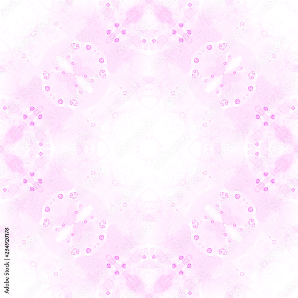 Pink seamless pattern. Appealing delicate soap bub Pink seamless pattern. Appealing delicate soap bub