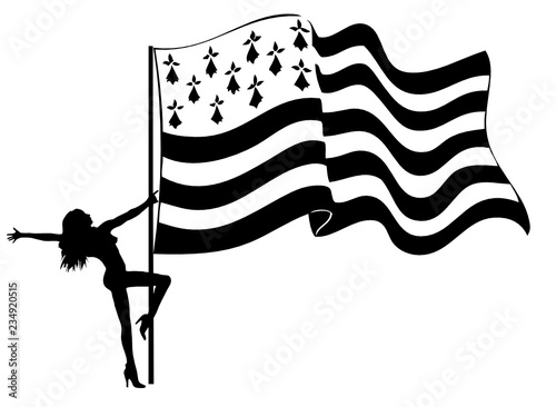 logo breizh, Made in Brittany (Produit en Bretagne) vector logo and labels