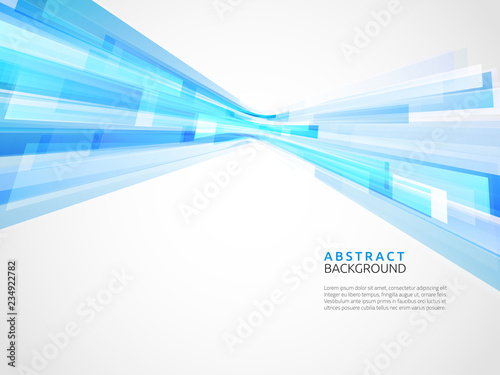 Business abstract blue background. Vector illustration.