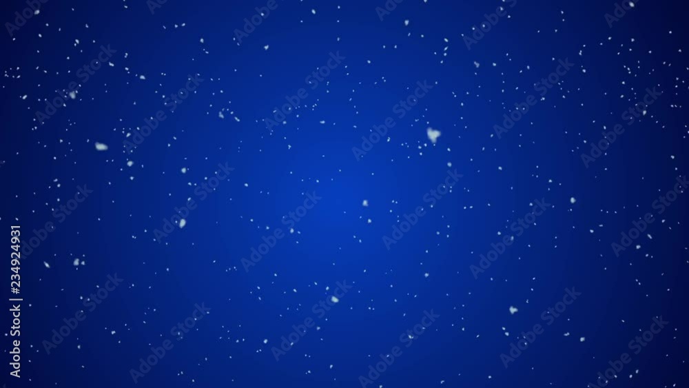 Snow_particle_with_blue_background Snow_particle_with_blue_background