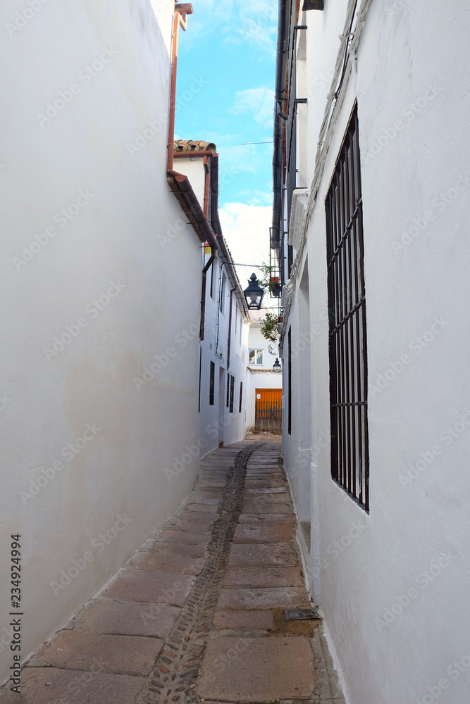 Old street in Cordoba, Spain