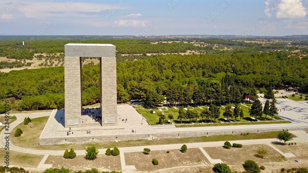 Obraz premium Canakkale and Gallipoli Peninsula martyrs monument