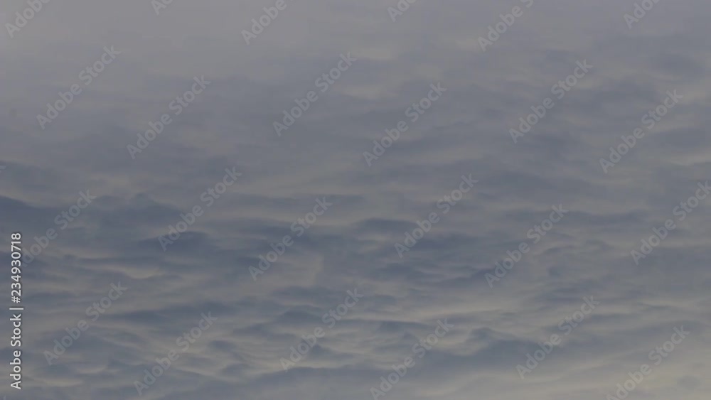 Time lapse of cottony clouds in sky Time lapse of cottony clouds in sky