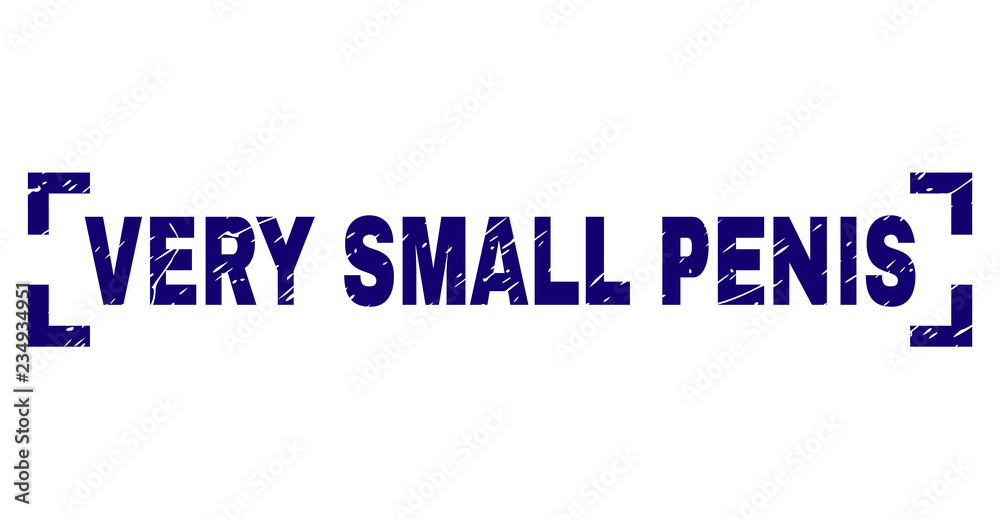 VERY SMALL PENIS caption seal print with grunge texture. Text title is placed inside corners. Blue vector rubber print of VERY SMALL PENIS with grunge texture. VERY SMALL PENIS caption seal print with grunge texture. Text title is placed inside corners. Blue vector rubber print of VERY SMALL PENIS with grunge texture.