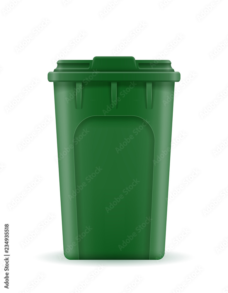 recycling bin trash bucket stock vector illustration recycling bin trash bucket stock vector illustration