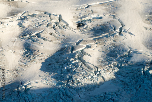 New Zealand, South Island, Region Otago, Close-up of ice, Isobel Galcier photo