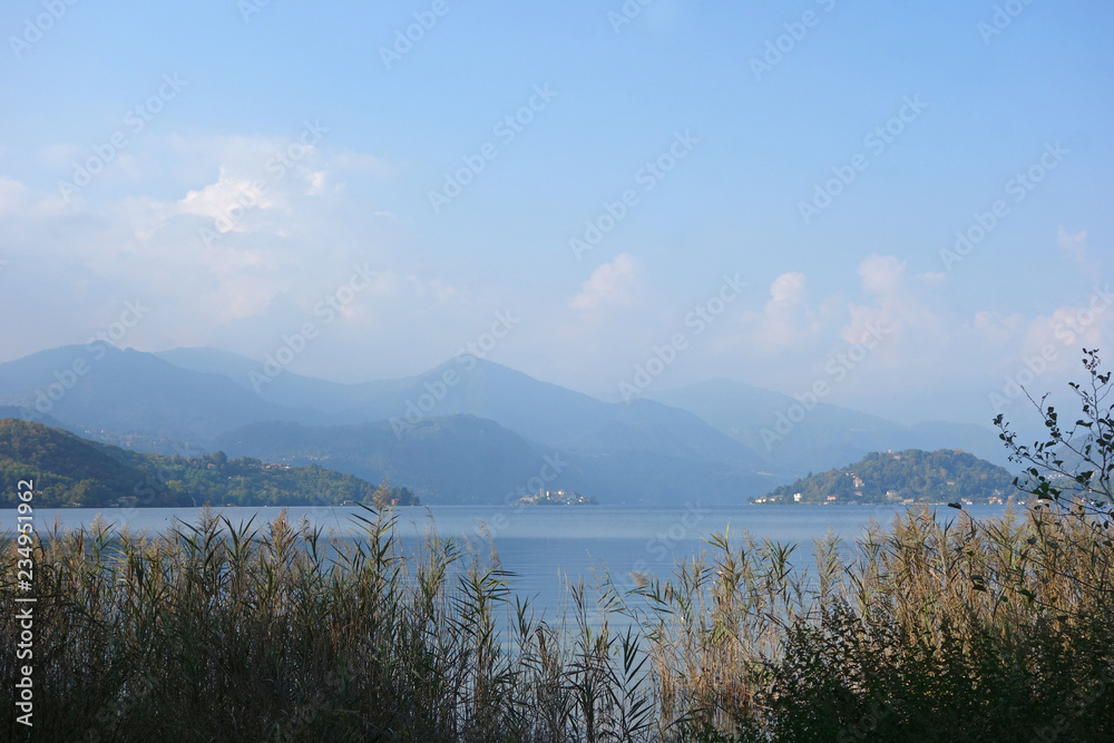 Orta lake Piedmont Italy