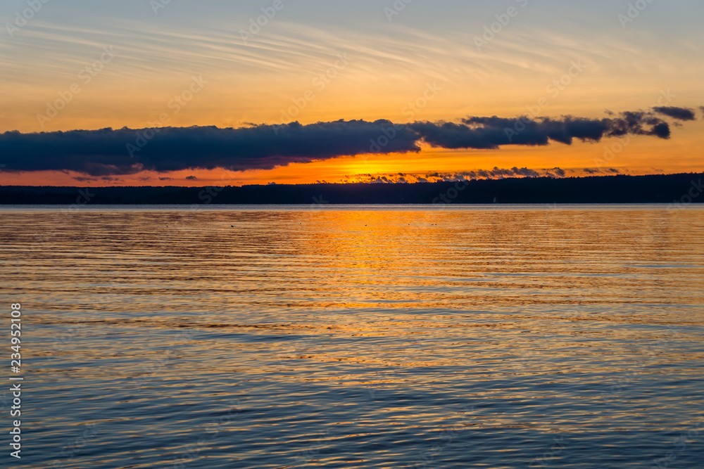 Obraz premium Deep Colors Sunset