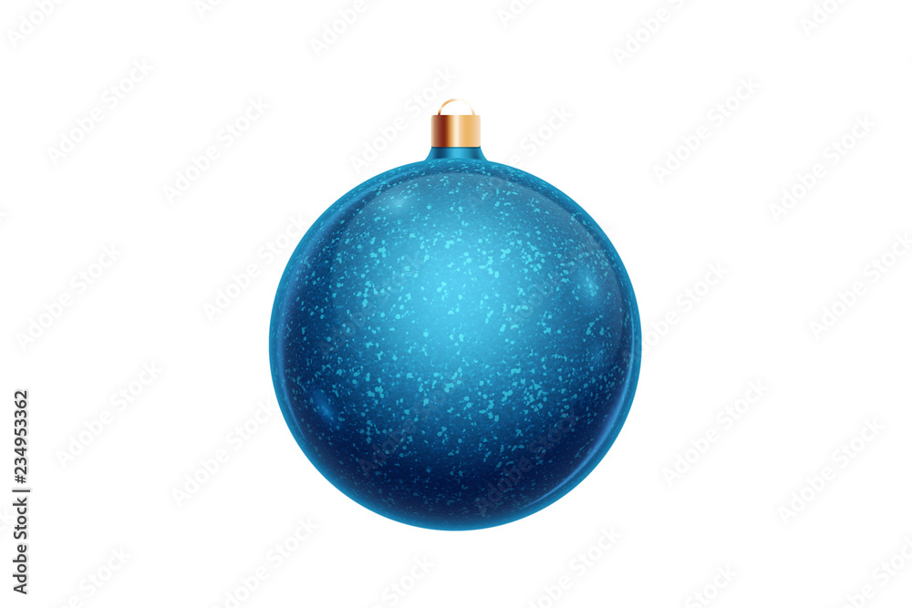 Blue christmas ball isolated on white background. Christmas decorations, ornaments on the Christmas tree. Blue christmas ball isolated on white background. Christmas decorations, ornaments on the Christmas tree.
