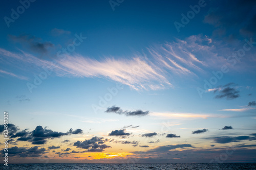 wolkenbilder am abend © Dirk