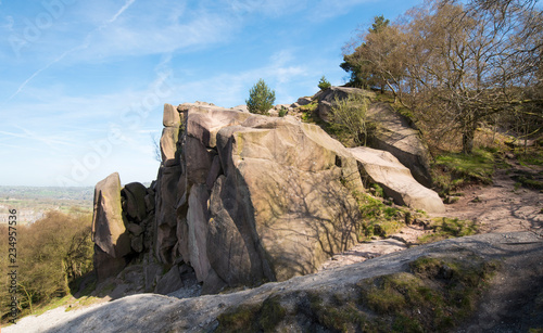 Black Rocks, Derbyshire Peak District, UK photo